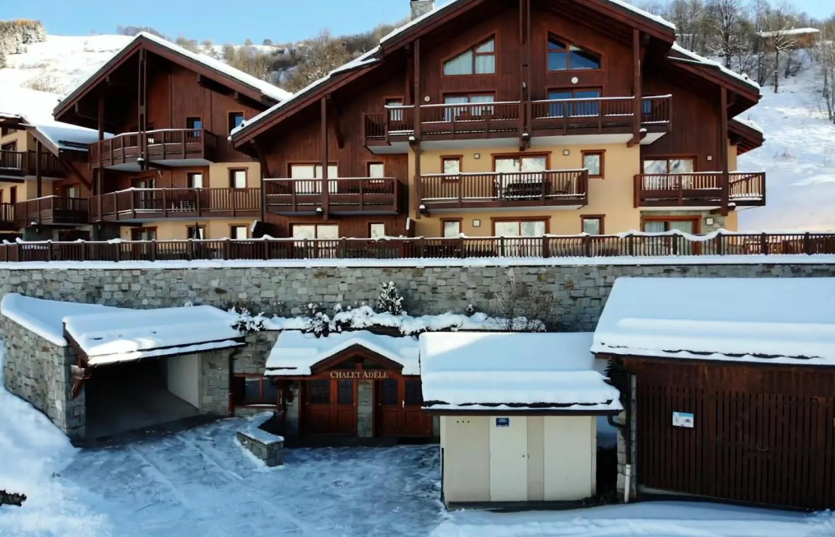 Chalet Adele - Appartement 6 Personnes Situe En Bord De Piste St Martin De Belleville Mae-4664 생마르탱 드 벨빌